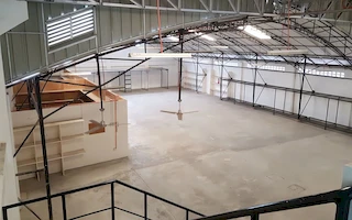 Warehouse View From The Stairway Of The Office For Sale 